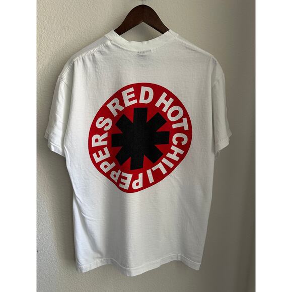 Red Hot Chili Peppers 1990 Vintage Reprint T-shirt Single Stitch - Picture 4 of 7